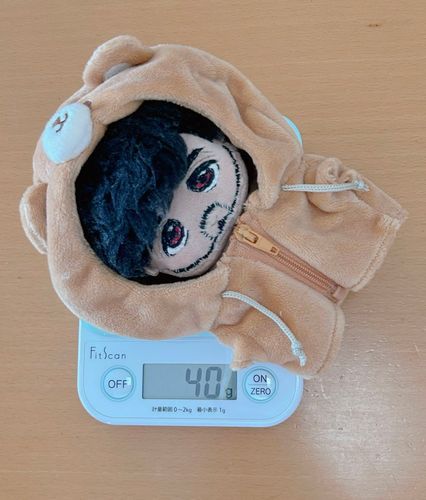 おようふくをぬいだら  19ぐらむだったよー