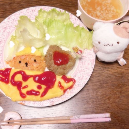 かわいくて食べれない∪ •  ·̫  • ∪！