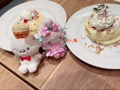 パンケーキ食べたよ♩