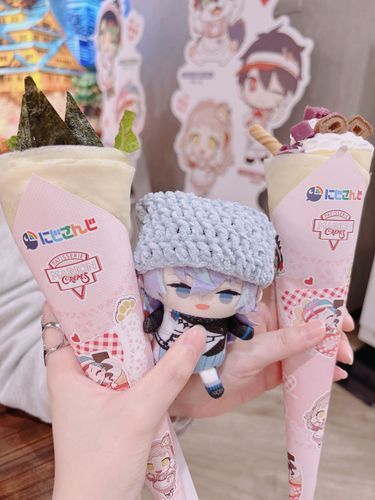 せんぱい がたの コラボクレープ ですよ。
ぜんぶ ぱぺ の もの です。
ゆずりません。