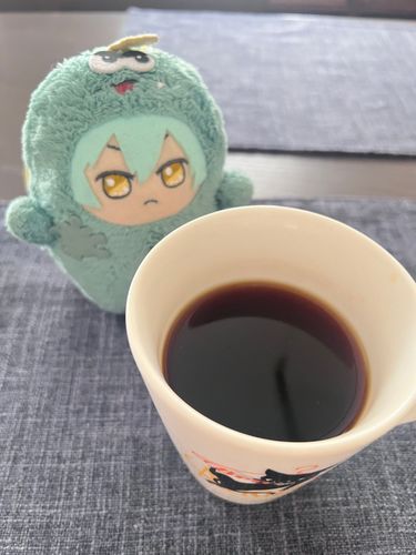 おうちで コーヒー
いい におい だね