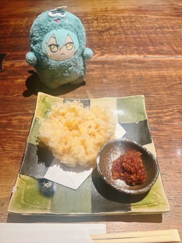 ぴかぴか の とうもろこし の かきあげ