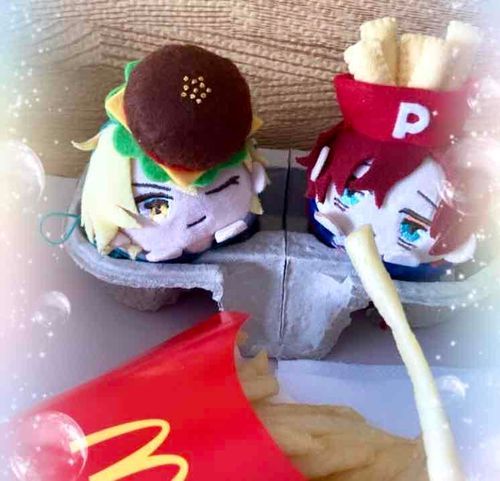 あむあむ〜！ぽてとうまいもちな❣️(どぽぽ)
食べすぎないようにね💦(ぴぷ)