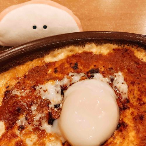 卵が乗ったドリア🥚✨