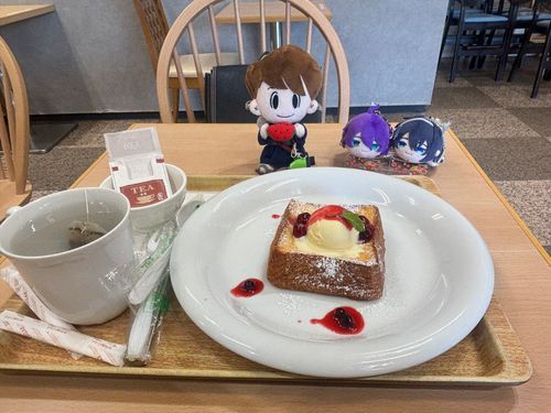 あさごはんの しゃしんが あったよ