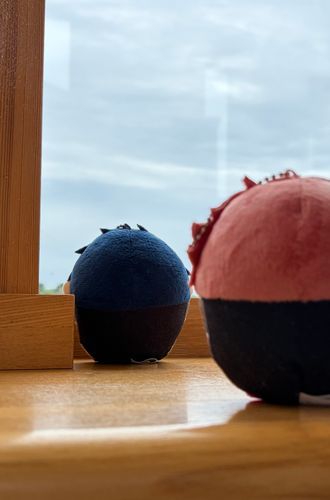 あしたは たいふうか・・・
まあ、てんきが わるいのは どうしようもない もんな・・・
ぼくに できることを がんばろう！