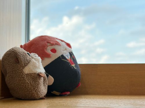 デュースのやつは ああいってたけど、あいつは ぜったい けがするほう だと おもうんだよね。
オレさあ、にんぎょ さばいて につけ つくるなんて、ぜっっっってーーー いやだかんな！
だから、つっぱしって ばっか いんなよ？・・・なんて いっても、あいつは きかないんだろな。
・・・は～あ。