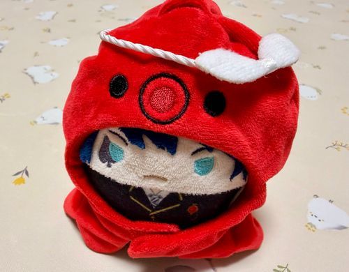 じゃじゃーん！！
ようやく ぼくが そのままきれる ふくが みつかったぞ！
タコといえば アーシェングロットせんぱい だな！
このふくを きていたら ぼくも せんぱいみたいに あたまのいい どりょくかに なれるだろうか。

・・・なんだか なってきた きがするぞ！！
よーし！ちょっと べんきょう してくる！！！