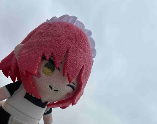 今日の天気はくもりよ！
外は寒いわ！