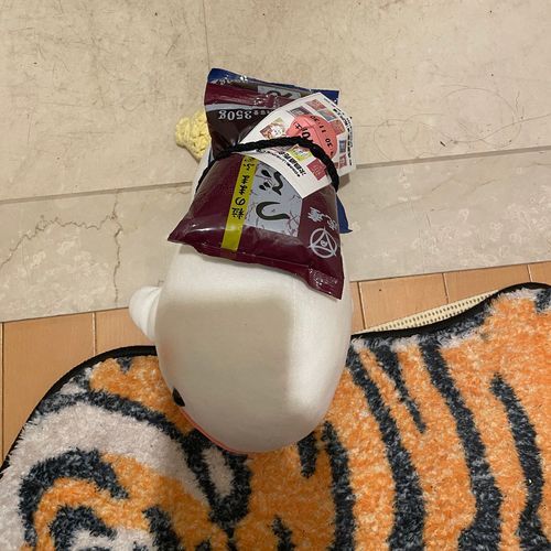 べるさんね、黒羽組の組員さんにお豆やさんであんこがお安く売ってる日だよって教えてもらって、ゆののお財布から500円もらって行ってきたの!
おねぇさんにあんこ背負わせてもらって帰ってきたら、ゆのに「このヒモどうしたの?え、おねぇさんに貸してもらった?もう!べるさんのばか!!」って言われて、ゆのに抱っこされてまたお豆やさんに行ってきたよ
ゆの、色々買っておねぇさんにペコペコしてたよ
今日の夜は買ってきた豆ごはんなんだってさ