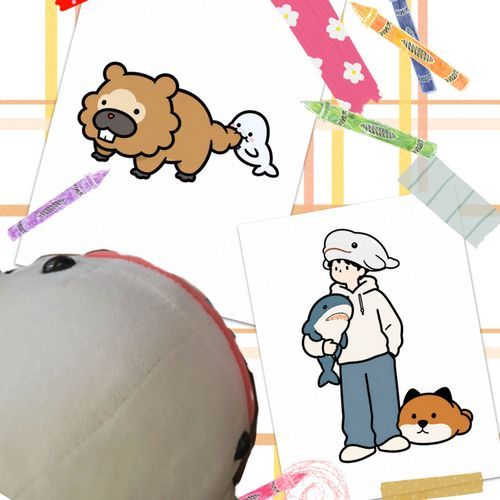 べるさんね、ゆのとお絵描きをChatGPT先輩にしてもらったんだ!!
みぎはね、ゆののXのアカウントから生成されたやつ
ひだりはね、今日ぶもちゃんとしっぽはむってされるのの話してたらゆのがおもしろがってお願いしてたやつ!!
ゆのが「ビッパラン…このビッパラン、メタモンかな」って言ってたよ