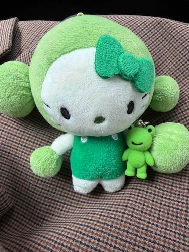 緑色仲間だな♪