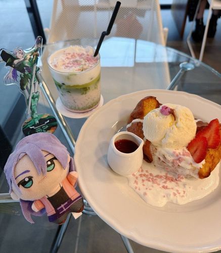 excellentなフレンチトーストだったね、紫音