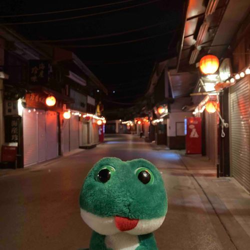 夜7時にはホラゲーの舞台と化す宮島