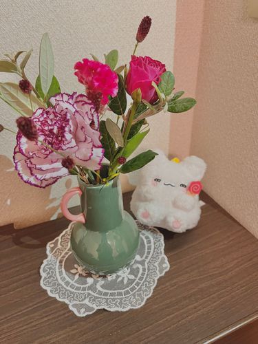 ピンクの花なの〜