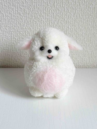 しろい妖精さん作ってみました🐩