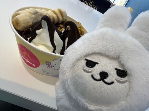 今日はヨアジュンに行ってきました。ここドバイチョコ、美味しくて当たりでした。皆も食べてみてね。