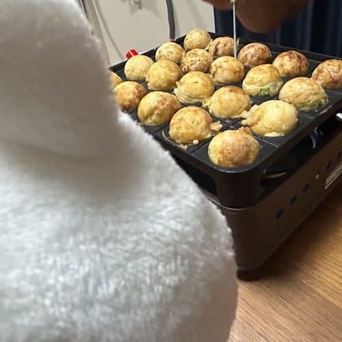 たこ焼きパーティー。