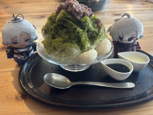 🍵今年初かき氷🧊