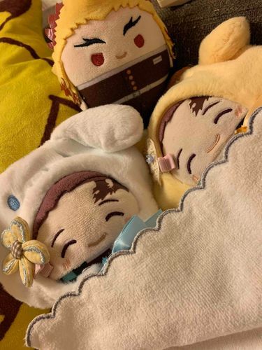 ふわごくさんにこもりうたでねんねしました(っ◜◡◝ c)