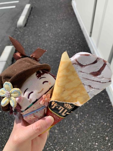 あいすおいしおいし！(っ◜◡◝ c)