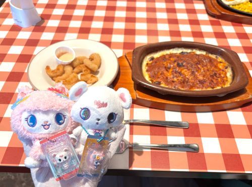 モーリーからきたエンジェラブラちゃんたち初登場！庶民派イタリアンを満喫🎵🇮🇹
