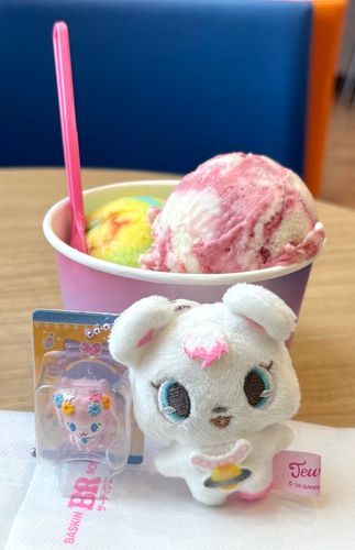 こちらはラブラちゃんがアイス食べてきたときの🎶🌼