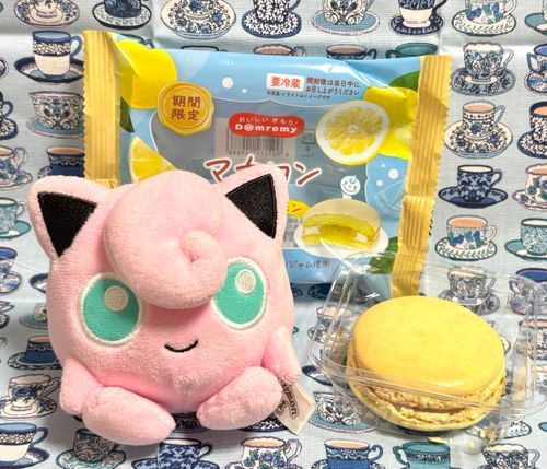 よく食べているマカロンシリーズがフレーバー更新！
レモンもさっぱり甘酸っぱくておいしかったよ〜🍋✨
