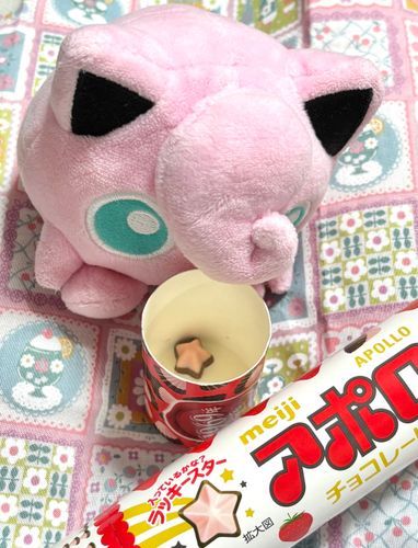 星型！初めて見たかも🍓🍫⭐️