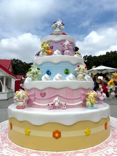 キュートでスイートなマホイップタワー🎂
気分はキョダイマックス！
