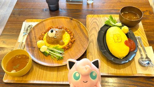 フードメニューもかわいくておいしかった🍳🧸

henteco 森の洋菓子店　さん、おすすめカフェ！