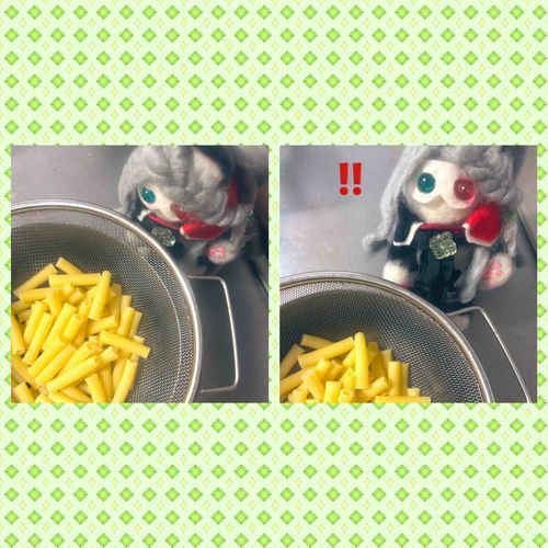 むむむ…これは！
まかろに！！！