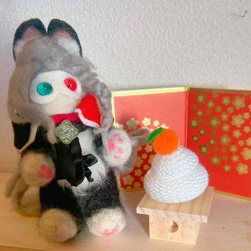 たいへん、たいへんごぶさたしておりました
あけましておめでとうございます！
中の人多忙でなかなか覗きにこられなくて申し訳ないです💦
今年もたのしくゆるーくぬいライフ楽しみたいです。
どうぞよろしくお願いします🫶