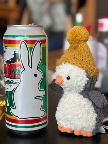 🐧うさぎさんの、び〜る🍺
だってー。