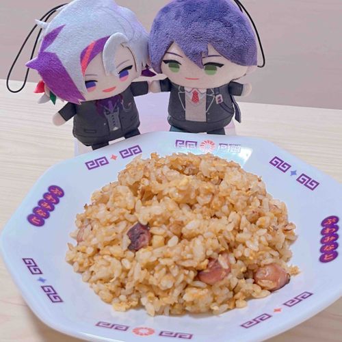 かっこいいおとなのおともだちが炒飯つくってくれた