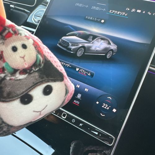 ベンツでおでかけしたんだよぉ〜！なんか車に香水モードみたいなのがあってすごいんだよぉ〜！モチ🍡
1本15000円の香水なの〜♡乗り心地が良いね〜♡リアリィ🐶