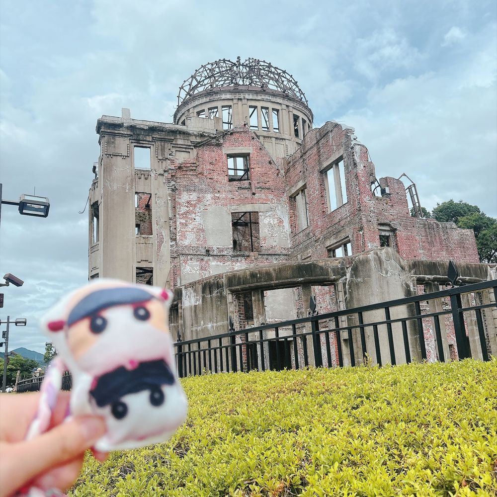 みんなで初めての平和学習をしたんだよぉ〜！すごく怖くて悲しかったし平和の尊さを改めて感じたんだよぉ〜！モチ🍡
リアリィ🐶日本の昔の事を初めて学んだの〜♡今があるのがありがたいの〜♡リアリィ🐶