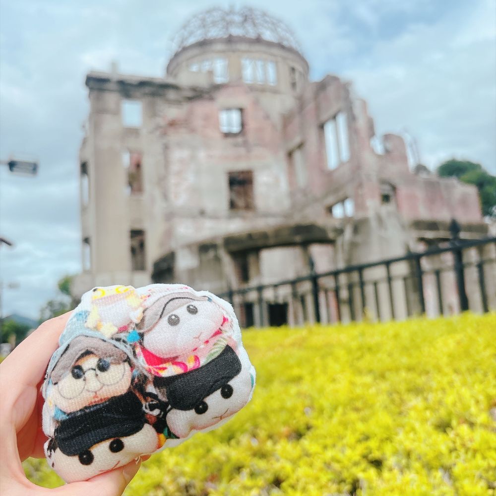 みんなで初めての平和学習をしたんだよぉ〜！すごく怖くて悲しかったし平和の尊さを改めて感じたんだよぉ〜！モチ🍡
リアリィ🐶日本の昔の事を初めて学んだの〜♡今があるのがありがたいの〜♡リアリィ🐶