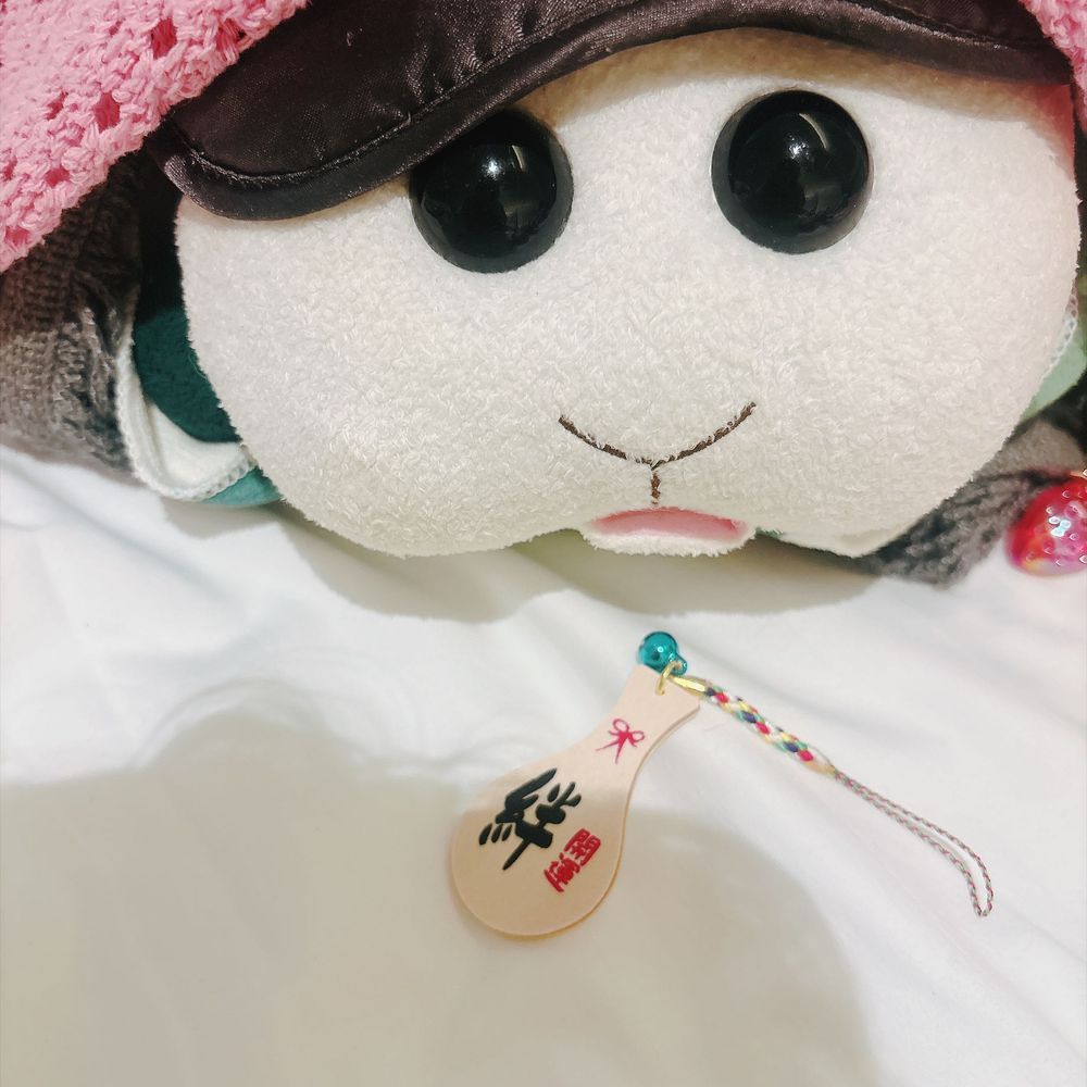 モチ🍡はリクエストして小さいしゃもじを買ってもらったんだよぉ〜！お姉ちゃんやリアリィ🐶や他のたくさんの仲間との「絆」が大切なんだよぉ〜！モチ🍡