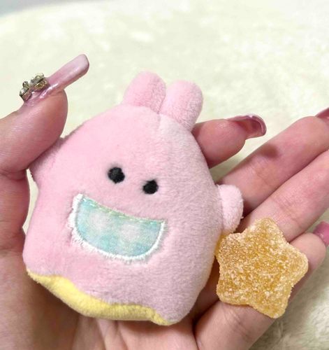 うさこがスターだから 星形がでた！！
記念にツーショット とても嬉しいよ★