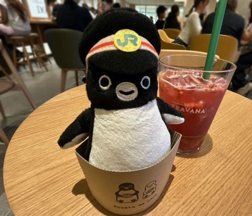 ストロベリー&パッションティー🫖
あんまり地域的に出会えないのですが見つけると飲んでしまう…
サイズ大きいのを出して欲しいと願っています🙏