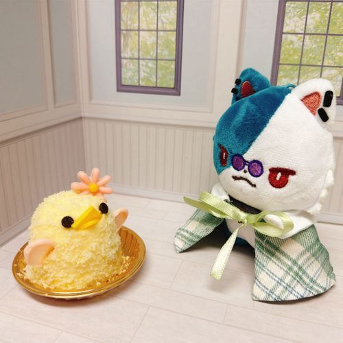 ねこ（？）とぴよ（？）の邂逅

ナ"ァン？

ぴよっ（両手を上げて降参の意）