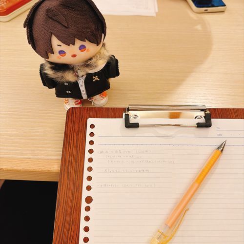 モーニングと言う名の原稿会だったのか。なら仕方ないなε-(•ω•  )
……って、お前は原稿じゃなくて作りたいものメモじゃないか（笑）次のイベントまでに頑張れよ📣
