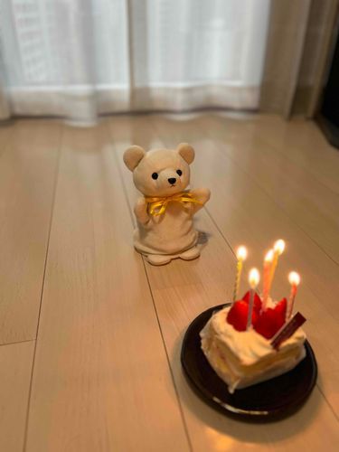 ひさびさのとうこう
くまたす　5さいに　なった