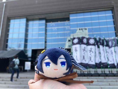 足利で、山姥切殿、展示された時の、写真
懐かしい、な☺️