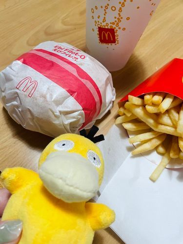 お昼はマックだよ🍔🍟