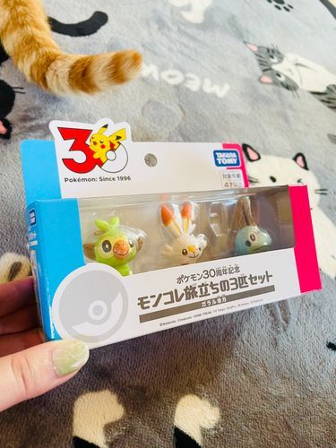 旅立ちの3匹！
ガラル地方懐かしい