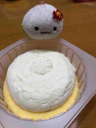 みてみて！
クリームだらけ
甘さ控えめすぎだ〜
