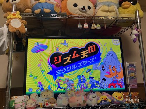 リズム王国で遊んでました🧸