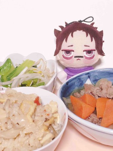ゆうじが作ってくれたご飯だ。